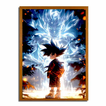 Pintura de luz LED de Dragón Ball - Niño