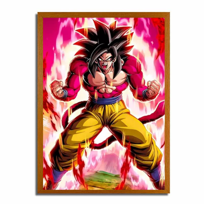 Pintura de luz LED de Dragón Ball - Fase 4