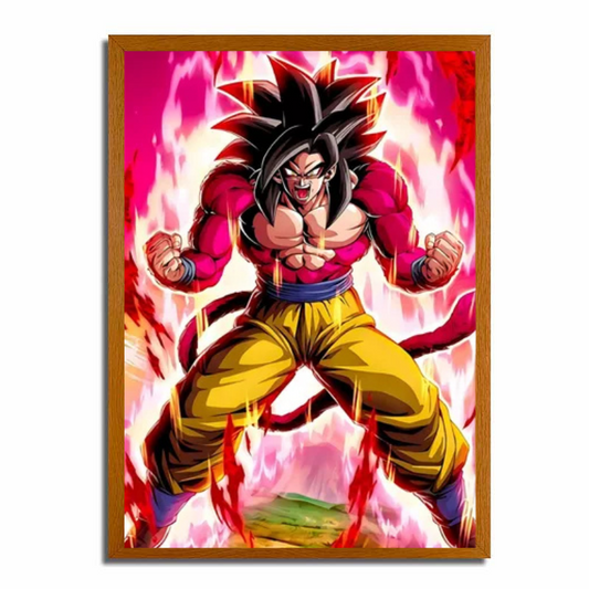 Pintura de luz LED de Dragón Ball - Fase 4