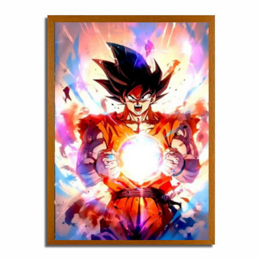 Pintura de luz LED de Dragón Ball - Kamehameha