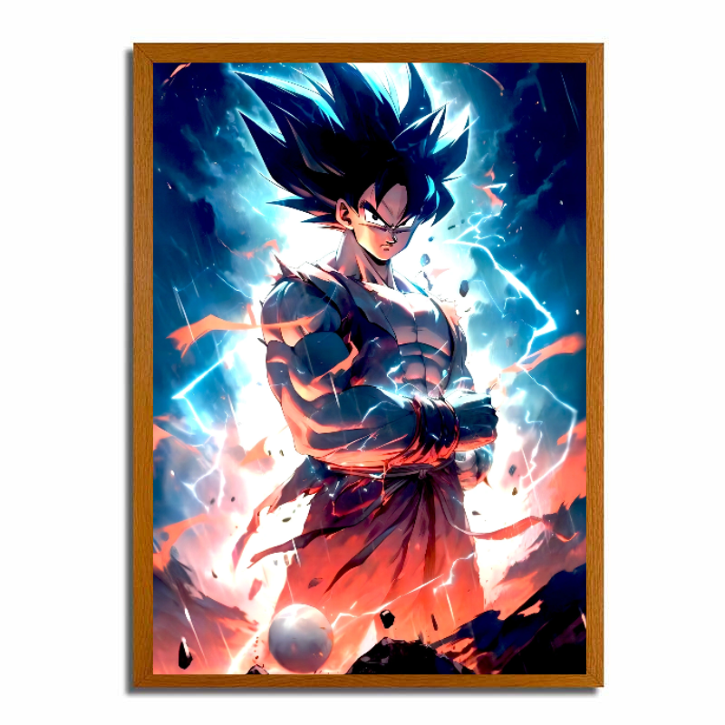 Pintura de luz LED de Dragón Ball - Goku