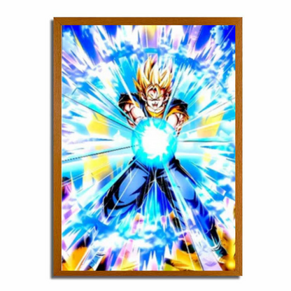 Pintura de luz LED de Dragón Ball - Vegito